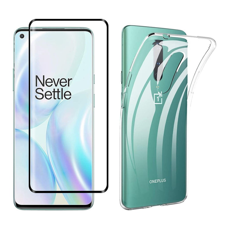 Se OnePlus 8 - Gummi cover inkl. Hærdet beskyttelsesglas - Transparent ❤ Kæmpe udvalg i Capida ❤ Hurtig levering: 1 - 2 Hverdage samt billig fragt - Varenummer: CPD-V33104001630A og barcode / Ean: 104001630A på lager - Udsalg på Mobil tilbehør Spar op til 62% - Over 454 kendte brands på udsalg