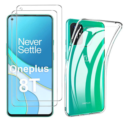 Se OnePlus 8T - Gummi cover inkl. Hærdet beskyttelsesglas - Transparent ❤ Stort online udvalg i Capida ❤ Hurtig levering: 1 - 2 Hverdage samt billig fragt - Varenummer: CPD-V33104001709A og barcode / Ean: på lager - Udsalg på Mobil tilbehør Spar op til 51% - Over 785 kendte brands på udsalg