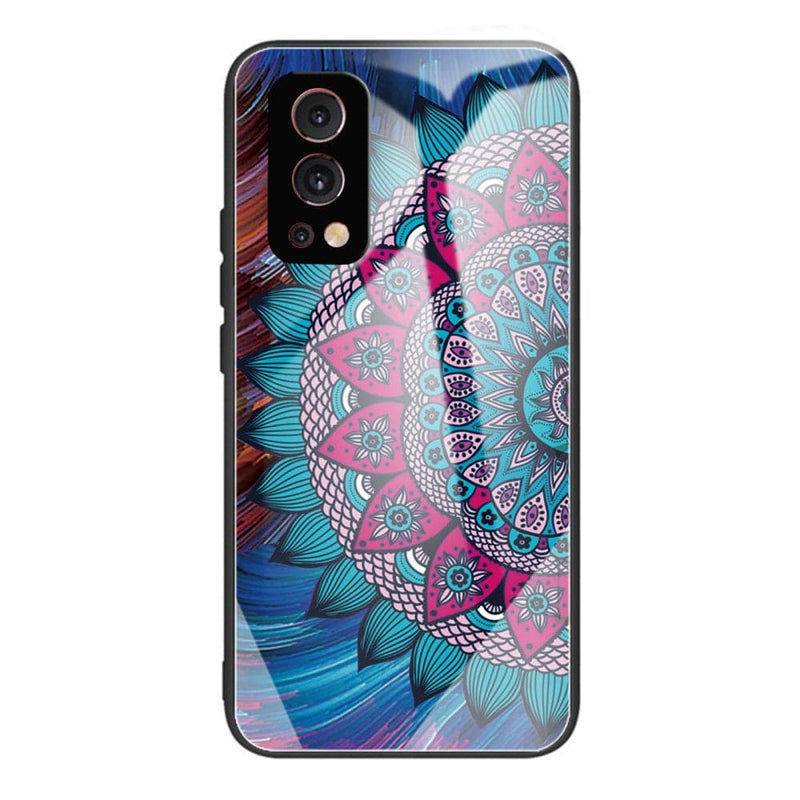 Se OnePlus Nord 2 5G - Hybrid cover m/ Bagside af hærdet glas - Mandala blomst ❤ Stort online udvalg i Capida ❤ Hurtig levering: 1 - 2 Hverdage samt billig fragt - Varenummer: CPD-V33104002857E og barcode / Ean: 104002857E på lager - Udsalg på Mobil tilbehør Spar op til 66% - Over 434 design mærker på udsalg