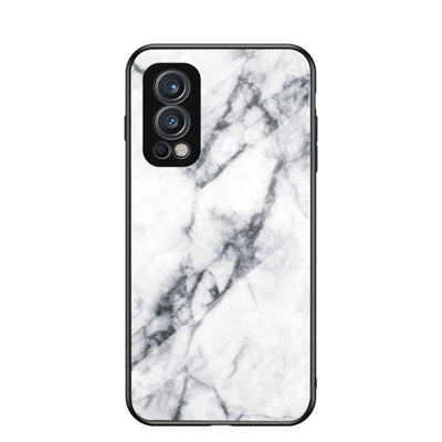 Se OnePlus Nord 2 5G - Hybrid cover m/bagside af hærdet glas - Marmor design - Hvid ❤ Stort online udvalg i Capida ❤ Hurtig levering: 1 - 2 Hverdage samt billig fragt - Varenummer: CPD-V33104002960C og barcode / Ean: 104002960C på lager - Udsalg på Mobil tilbehør Spar op til 59% - Over 434 design mærker på udsalg