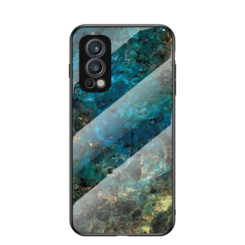 Se OnePlus Nord 2 5G - Hybrid cover m/bagside af hærdet glas - Marmor design - Emerald ❤ Stort online udvalg i Capida ❤ Hurtig levering: 1 - 2 Hverdage samt billig fragt - Varenummer: CPD-V33104002960F og barcode / Ean: 104002960F på lager - Udsalg på Mobil tilbehør Spar op til 56% - Over 434 design mærker på udsalg