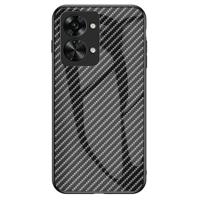 Se OnePlus Nord 2T 5G - GRADIENT Hybrid cover med bagside af hærdet glas - Sort ❤ Kæmpe udvalg i Capida ❤ Hurtig levering: 1 - 2 Hverdage samt billig fragt - Varenummer: CPD-V33104004033D og barcode / Ean: 104004033D på lager - Udsalg på Mobil tilbehør Spar op til 53% - Over 454 kendte mærker på udsalg