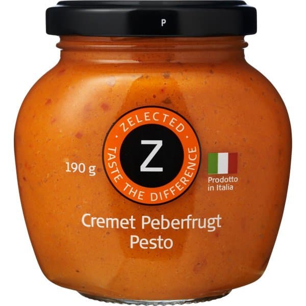 Se Cremet Peberfrugt Pesto 190g Zelected ❤ Kæmpe udvalg i Zelected ❤ Hurtig levering: 1 - 2 Hverdage samt billig fragt - Varenummer: BAR-693539 og barcode / Ean: på lager - Udsalg på Delikatesser Tapas Pesto Spar op til 63% - Over 454 design mærker på udsalg