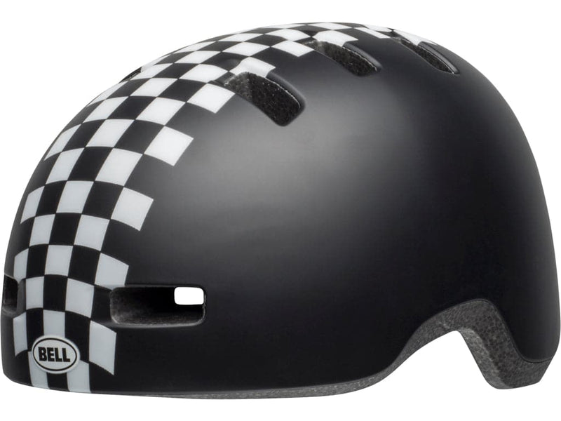 Se Bell Lil Ripper - Cykelhjelm - Str. 48-55 cm - Checkers mat sort hvid ❤ Kæmpe udvalg i Bell Helmets ❤ Hurtig levering: 1 - 2 Hverdage samt billig fragt - Varenummer: CKP-768686207723 og barcode / Ean: &