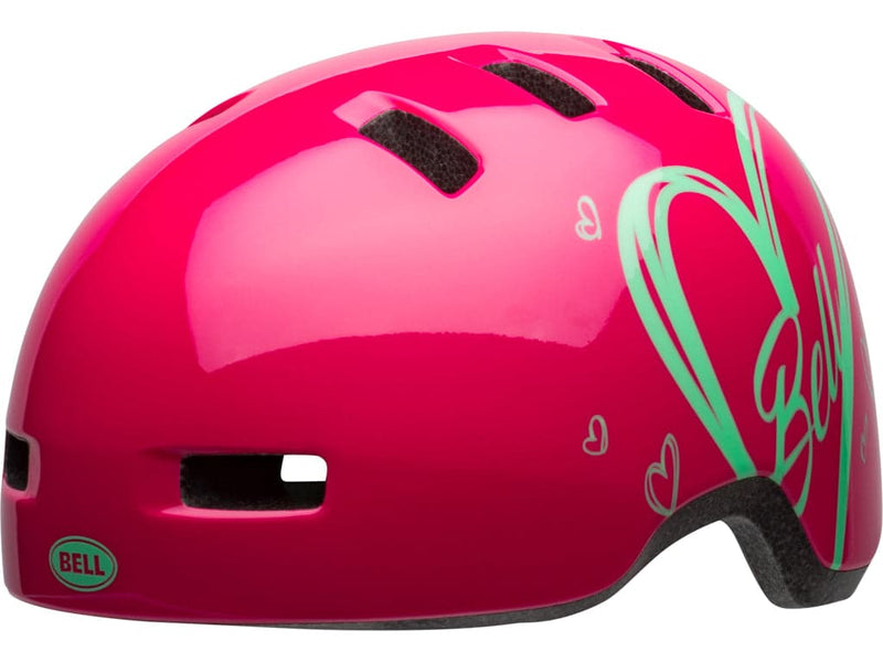 Se Bell Lil Ripper - Cykelhjelm - Adore Glans Pink - Str. 48-55 cm ❤ Stort online udvalg i Bell Helmets ❤ Hurtig levering: 1 - 2 Hverdage samt billig fragt - Varenummer: CKP-768686282737 og barcode / Ean: &