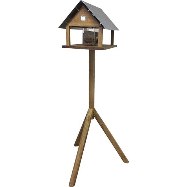 Se Garden Life - Fuglefoderhus Eiffel med stander i eg ❤ Stort online udvalg i Garden Life ❤ Hurtig levering: 1 - 2 Hverdage samt billig fragt ❤ Varenummer: BGH-42032454238460 og barcode / Ean: &