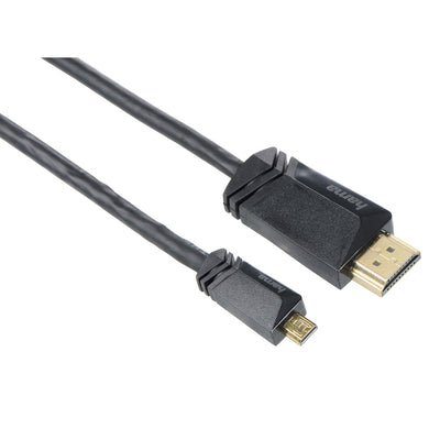 Se HAMA Micro HDMI - HDMI kabel - 4K/60Hz - Guldbelagt - 1.5 m ❤ Kæmpe udvalg i Blandet ❤ Hurtig levering: 1 - 2 Hverdage samt billig fragt - Varenummer: CPD-HA66122120 og barcode / Ean: '4047443190741 på lager - Udsalg på Kabler & Adaptere/Billedkabler/HDMI kabler/Micro HDMI kabler/Micro HDMI til HDMI Spar op til 65% - Over 454 kendte brands på udsalg