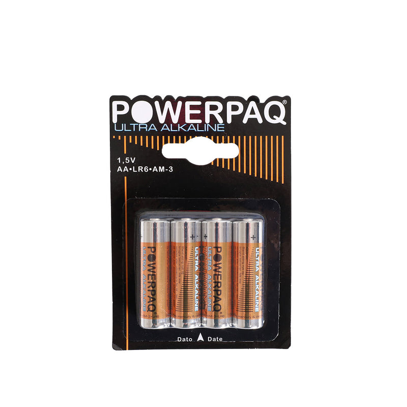 Se Powerpaq Ultra Alkaline AA batteri - 4 stk. ❤ Kæmpe udvalg i AGK ❤ Hurtig levering: 1 - 2 Hverdage samt billig fragt - Varenummer: CPD-AG2212924 og barcode / Ean: &