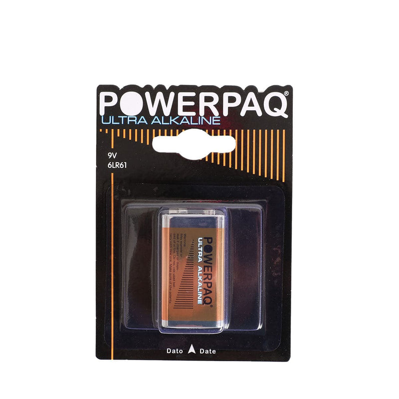 Se Powerpaq Ultra Alkaline 9V batteri ❤ Kæmpe udvalg i AGK ❤ Hurtig levering: 1 - 2 Hverdage samt billig fragt - Varenummer: CPD-AG2212926 og barcode / Ean: &