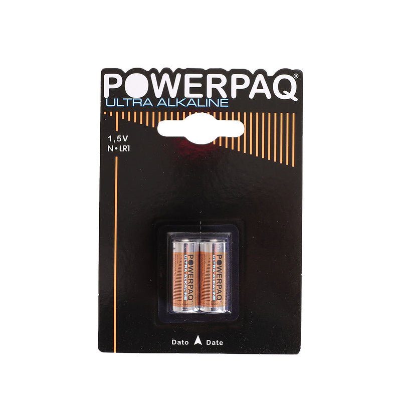 Se Powerpaq Ultra Alkaline LR1 batteri 1.5V - 2 stk. ❤ Kæmpe udvalg i AGK ❤ Hurtig levering: 1 - 2 Hverdage samt billig fragt - Varenummer: CPD-AG2212930 og barcode / Ean: &