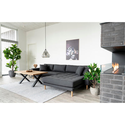 Se Lido Lounge Sofa højrevendt i mørkegrå med fire puder HN1002 ❤ Stort online udvalg i House Nordic ❤ Hurtig levering: 1 - 2 Hverdage samt billig fragt ❤ Varenummer: BGH-42001763696892 og barcode / Ean: '5713917006564 på lager - Udsalg på Best selling products Spar op til 51% - Over 785 kendte brands på udsalg