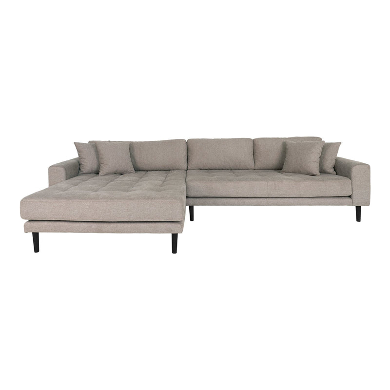 Se Lido Lounge Sofa - Lounge Sofa, Venstrevendt I Stone Med Fire Puder And Sorte Træben, Hn1030 ❤ Stort online udvalg i HouseNordic ❤ Hurtig levering: 1 - 2 Hverdage samt billig fragt ❤ Varenummer: BBM-45560858378517 og barcode / Ean: &