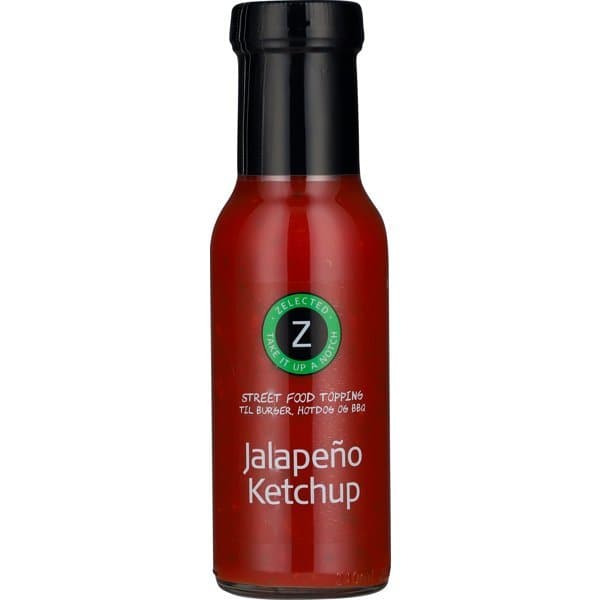 Se JalapeÃ±o Ketchup 260g Zelected ❤ Kæmpe udvalg i Zelected ❤ Hurtig levering: 1 - 2 Hverdage samt billig fragt - Varenummer: BAR-693554 og barcode / Ean: på lager - Udsalg på Delikatesser Kolonial Saucer & Soya Spar op til 56% - Over 454 kendte mærker på udsalg