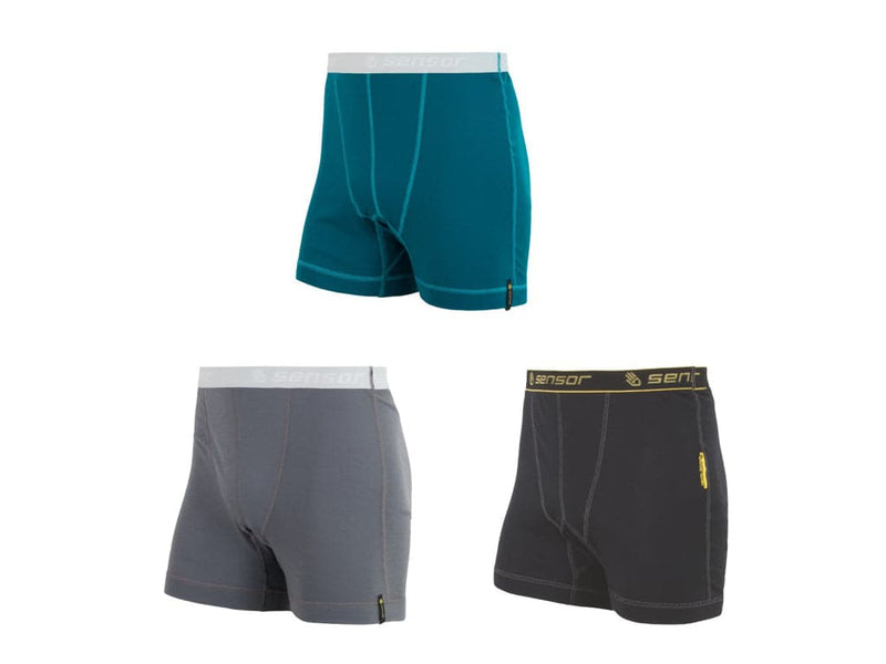 Se Sensor Double Face - Boxer shorts - 3 pak - Sort/blå/grå - Str. M ❤ Kæmpe udvalg i Sensor ❤ Hurtig levering: 1 - 2 Hverdage samt billig fragt - Varenummer: CKP-8592837029139 og barcode / Ean: &