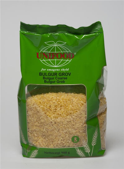 Se Bulgur Grov Duru Ps (900 G) ❤ Stort online udvalg i UNIFOOD ❤ Hurtig levering: 1 - 2 Hverdage samt billig fragt - Varenummer: BAR-725144 og barcode / Ean: '5714746718406 på lager - Udsalg på Delikatesser | Kolonial | Pasta Spar op til 59% - Over 434 design brands på udsalg