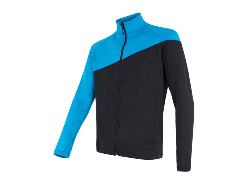 Se Sensor Tecnostretch FZ Jacket - Fleecejakke - Herre - Blå/Sort - Str. L ❤ Kæmpe udvalg i Sensor ❤ Hurtig levering: 1 - 2 Hverdage samt billig fragt - Varenummer: CKP-8592837049403 og barcode / Ean: &