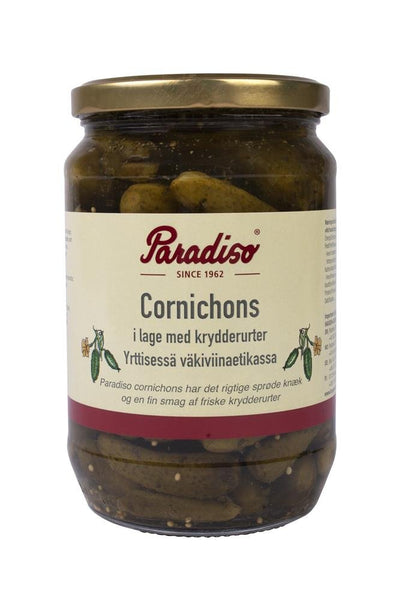 Se Cornichons Gl (670 G) ❤ Stort online udvalg i PARADISO ❤ Hurtig levering: 1 - 2 Hverdage samt billig fragt - Varenummer: BAR-725119 og barcode / Ean: '5714746792215 på lager - Udsalg på Delikatesser | Tapas | Grønt på glas Spar op til 62% - Over 434 design brands på udsalg