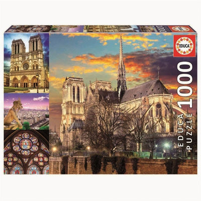 Se Educa Puslespil 1000 Notre Dame Collage ❤ Stort online udvalg i Educa Puzzle ❤ Hurtig levering: 1 - 2 Hverdage samt billig fragt ❤ Varenummer: BGH-42159470838012 og barcode / Ean: '8412668184565 på lager - Udsalg på Alle produkter Spar op til 54% - Over 785 kendte brands på udsalg