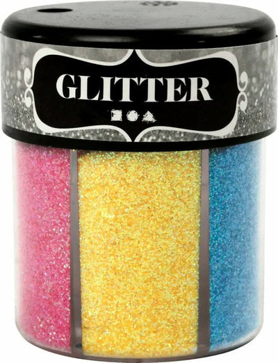 Se Glitter sortiment 6x13 gram online her - Ean: 5707167874776