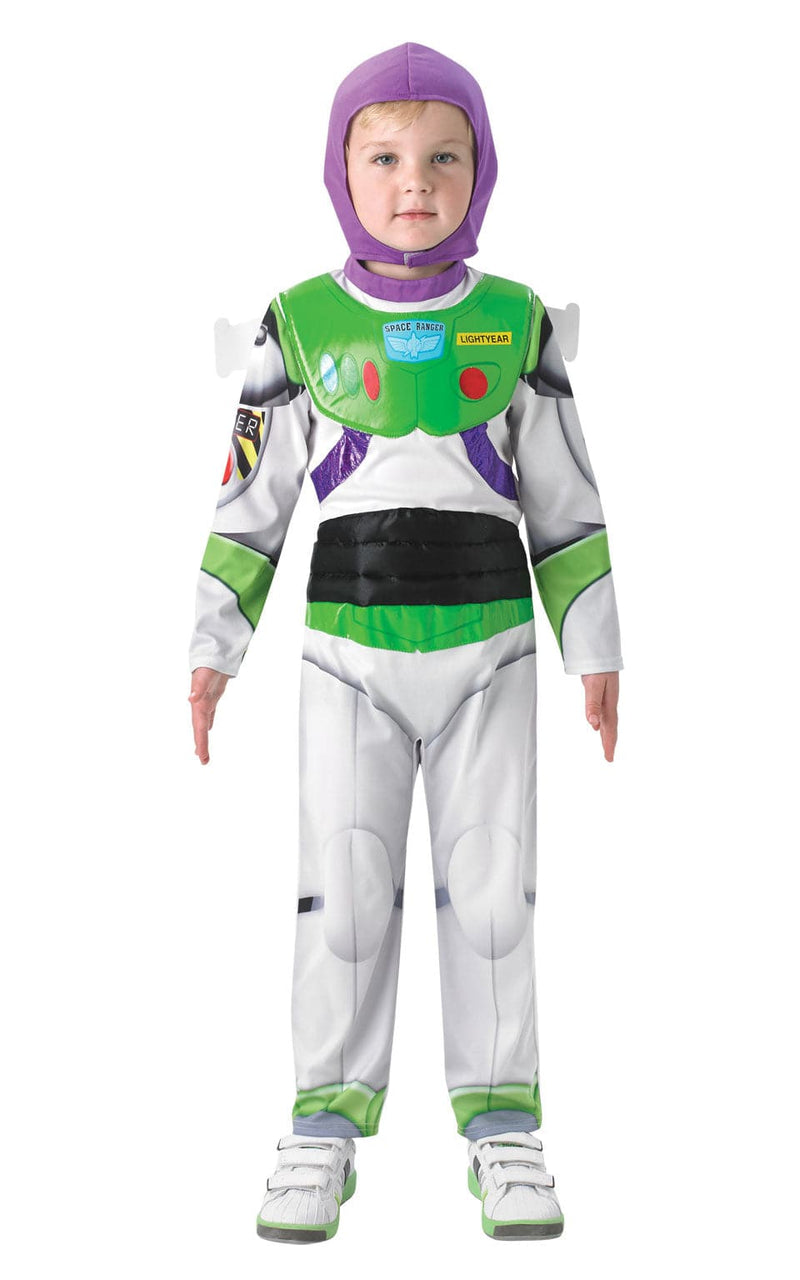 Se Toy Story Buzz Lightyear Deluxe Kostume (Str. 128/L) ✔ Kæmpe udvalg i  Rubie&