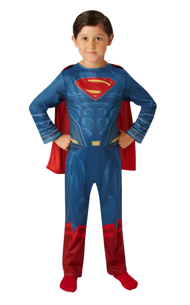 Se Superman Justice League Udklædningstøj (3 - 9 år)(Str. 128/L) ✔ Kæmpe udvalg i  Rubie&