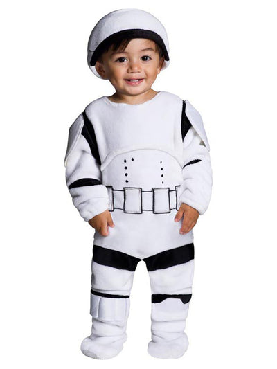 Se Star Wars Stormtrooper Baby Kostume (6-12 Måneder) ✔ Kæmpe udvalg i  Rubie's ✔ Hurtig levering: 1 - 2 Hverdage samt billig fragt - Varenummer: MMA-2037007601 og barcode / Ean: '883028341726 på lager - Udsalg på Udklædningstøj Spar op til 65% - Over 1147 kendte brands på udsalg