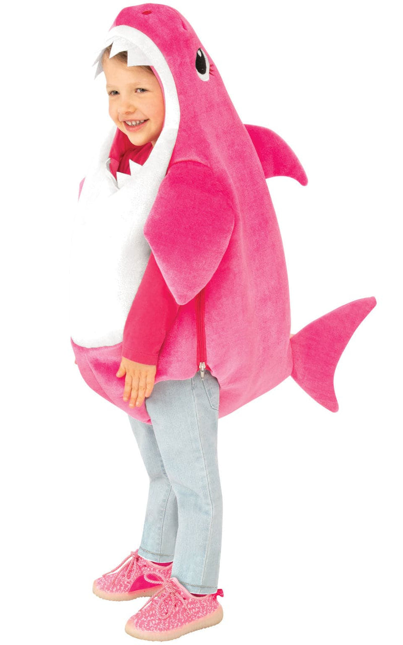 Se Mommy Shark Deluxe Pink INFANT / 6-12 M ✔ Kæmpe udvalg i  Rubie&