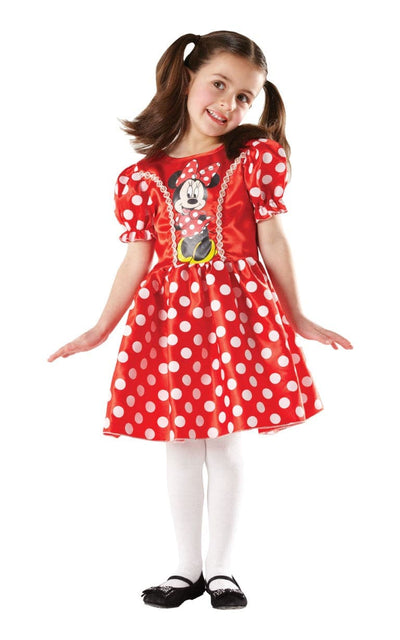 Se Disney Junior Minnie Mouse Classic Rød Kostume (3-9 år)(Str. 116/M) ✔ Kæmpe udvalg i Rubie's ✔ Hurtig levering: 1 - 2 Hverdage samt billig fragt - Varenummer: MMA-2038838592 og barcode / Ean: '883028385966 på lager - Udsalg på Udklædningstøj Spar op til 63% - Over 434 design brands på udsalg