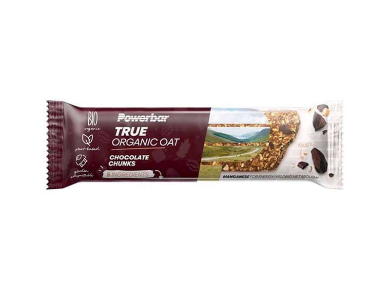 Se Powerbar True Organic - Oat bar - Chocolate chunks - 40 gram. OBS! M.H.T 28-02-2023 ❤ Kæmpe udvalg i Powerbar ❤ Hurtig levering: 1 - 2 Hverdage samt billig fragt - Varenummer: CKP-4029679675858 og barcode / Ean: &