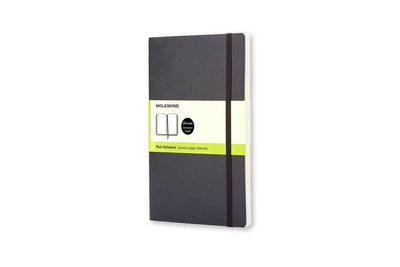 Se Notesbog Moleskine large sort m/192 blanke ark soft cover online her - Ean: 9788883707209