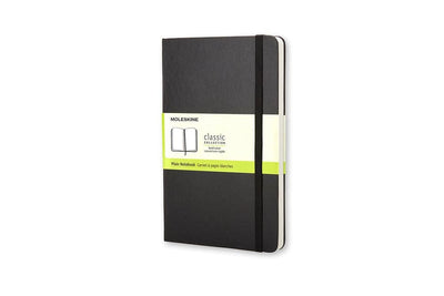 Se Notesbog Moleskine large sort m/240 blanke ark hard cover online her - Ean: 9788883701146