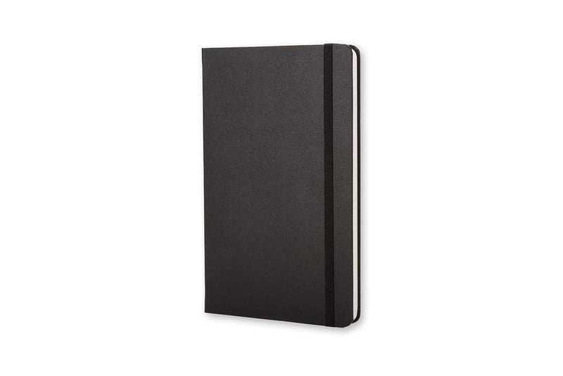 Se Notesbog Moleskine large sort m/240 linjerede ark hard cover online her - Ean: 9788883701122