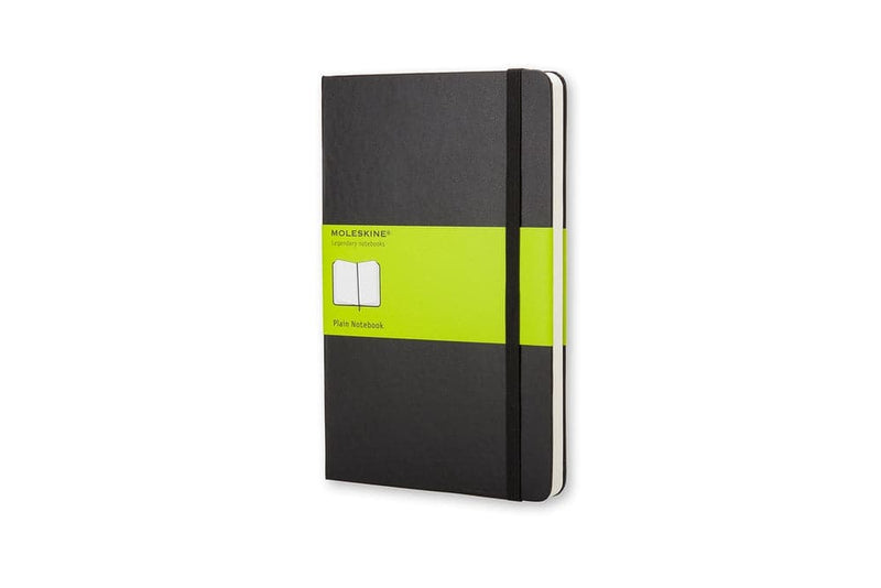 Se Notesbog Moleskine pocket sort m/192 blanke ark hard cover online her - Ean: 9788883701030