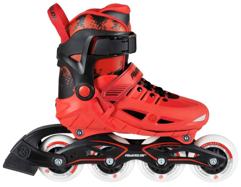 Se Powerslide Phuzion Universe 4W Red Str. 33-36 ✔ Kæmpe udvalg i  Powerslide ✔ Hurtig levering: 1 - 2 Hverdage samt billig fragt - Varenummer: MMA-2190212 og barcode / Ean: &