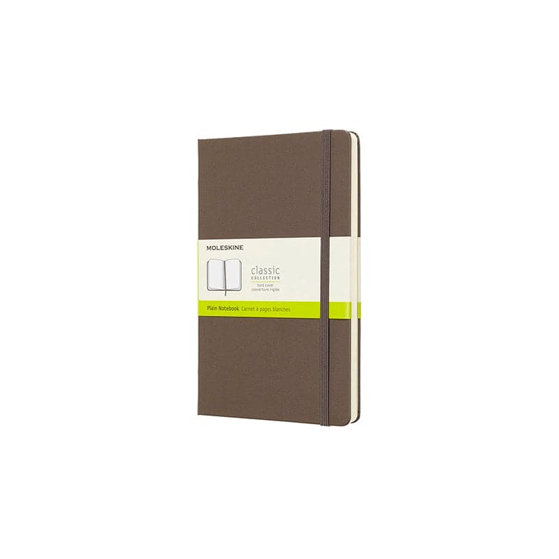 Se Notesbog Moleskine large brun m/240 blanke ark hard cover online her - Ean: 8058341715390