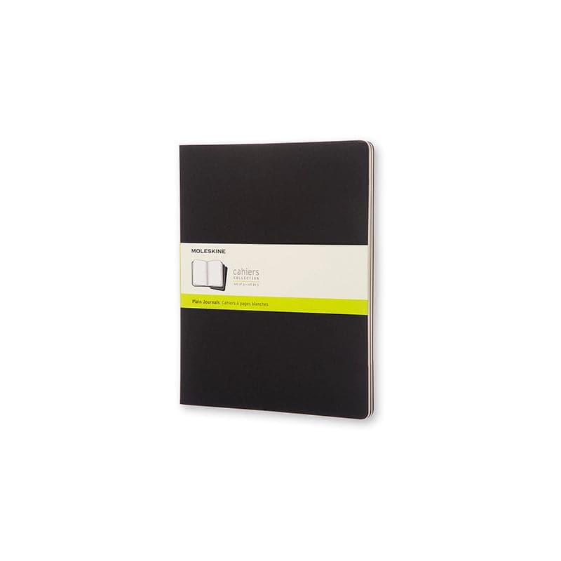 Se Notesbog Moleskine xxl cahiers sort 3 stk m/120 blanke ark online her - Ean: 8055002851466