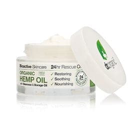 Stort online udvalg i Dr. Organic 24 hr Rescue creme Hemp oil 50ml. ❤ Dr. Organic ❤ Hurtig levering: 1 - 2 Hverdage og gratis fragt v/køb over 295 kr. GLS til pakkeshop ❤ Varenummer: HG-23331 og barcode / Ean: 5060391841243 på lager - Kæmpe udvalg i Personlig pleje - Over 400 kendte brands på udsalg