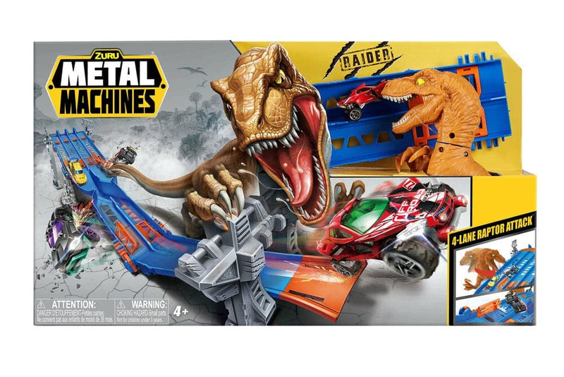 Se Metal Machines S1 Playset - 4 Lane Madness online her - Ean: 4894680002494