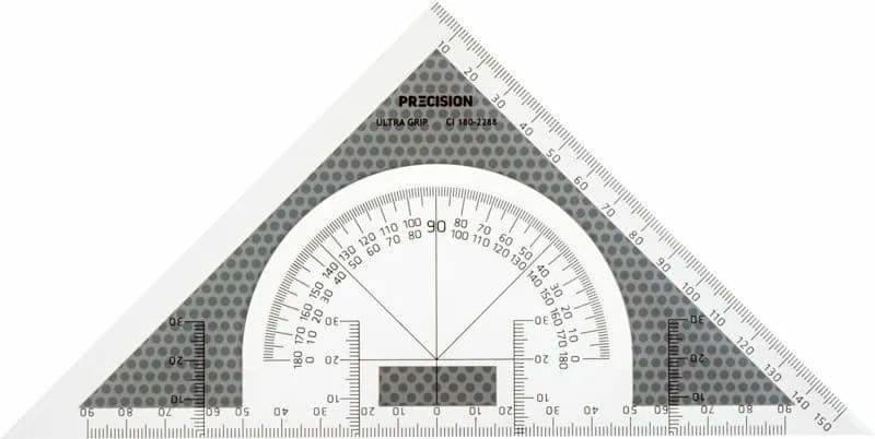 Se Geometritrekant precision antiskrid stor b/sølv online her - Ean: 5703273261899