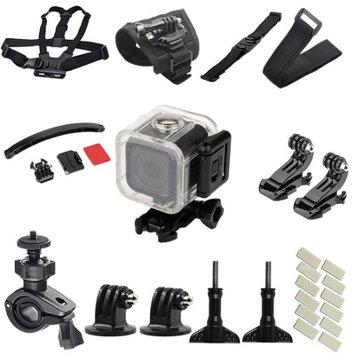 Se GoPro Hero 5/4 - 17-i-1 Outdoor cykelsæt/kit ❤ Kæmpe udvalg i Capida ❤ Hurtig levering: 1 - 2 Hverdage samt billig fragt - Varenummer: CPD-V33282800409A og barcode / Ean: 282800409A på lager - Udsalg på Bolig og fritid Spar op til 51% - Over 454 design mærker på udsalg