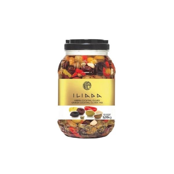 Se Cocktail Olivenmix Uden Sten Bt (3.05 Kg) ❤ Stort online udvalg i Iliada ❤ Hurtig levering: 1 - 2 Hverdage samt billig fragt - Varenummer: BAR-725091 og barcode / Ean: &