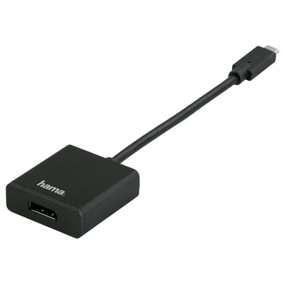 Se HAMA USB-C (han) til DisplayPort (hun) adapter - 4K Ultra HD - Sort ✔ Kæmpe udvalg i  Capida ✔ Hurtig levering: 1 - 2 Hverdage samt billig fragt - Varenummer: CPD-HA66135725 og barcode / Ean: '4047443317483 på lager - Udsalg på Kabler & Adaptere/PC/Mac & computer kabler/USB-C (Type-C) kabel / adapter/USB-C til Displayport Spar op til 66% - Over 424 kendte brands på udsalg