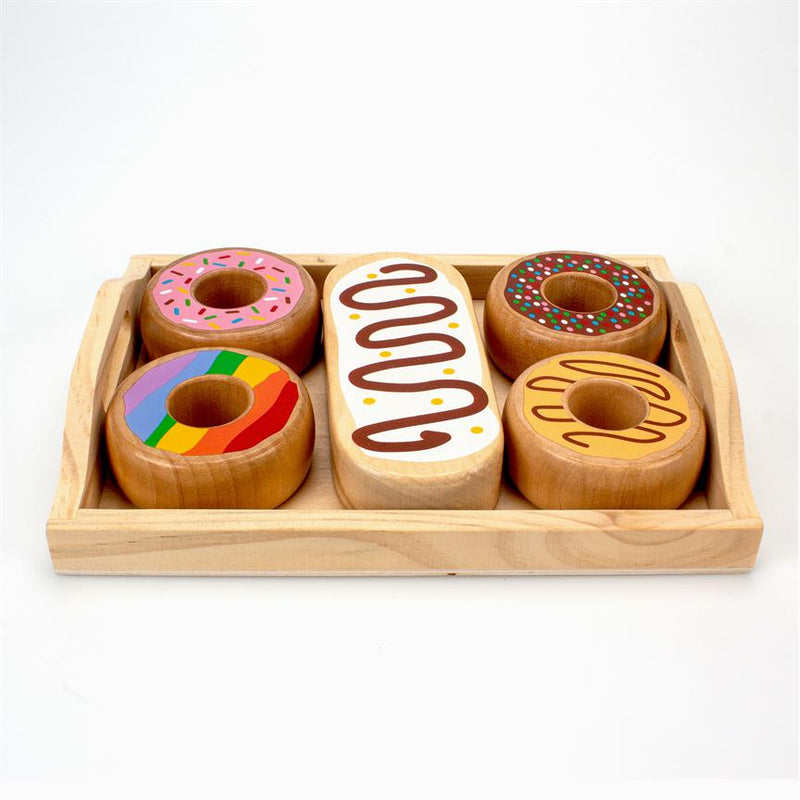 Se Magni - Doughnuts i bakke - 100 % FSC træ ❤ Stort online udvalg i Magni ❤ Hurtig levering: 1 - 2 Hverdage samt billig fragt ❤ Varenummer: BGH-44029805625596 og barcode / Ean: &