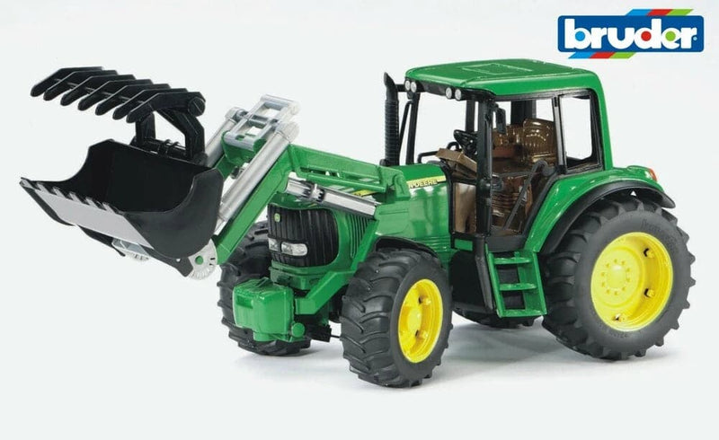 Se Bruder John Deere 6920 med frontlæsser online her - Ean: 4001702020521