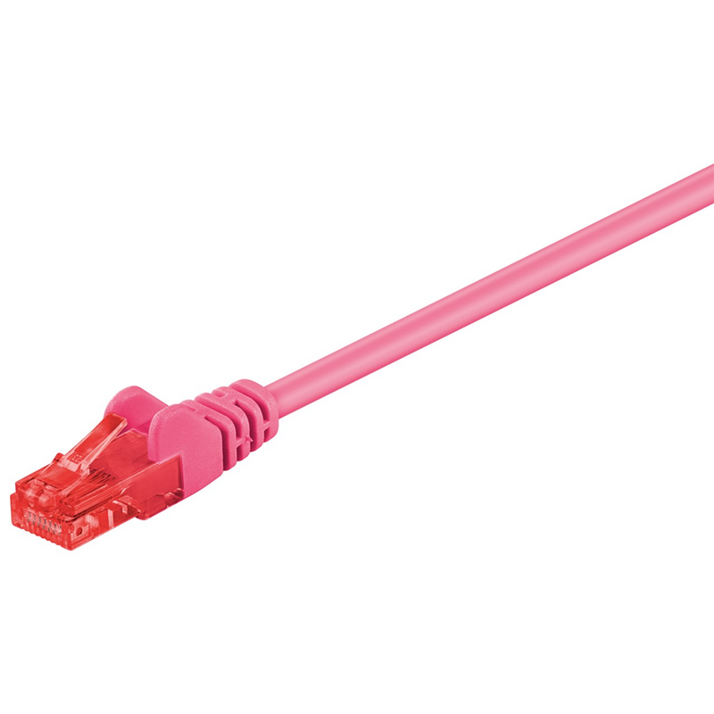 Se Cat 6 U/UTP Netværkskabel - Magenta - 1.5 m ❤ Kæmpe udvalg i Goobay ❤ Hurtig levering: 1 - 2 Hverdage samt billig fragt - Varenummer: CPD-WE4495593 og barcode / Ean: &