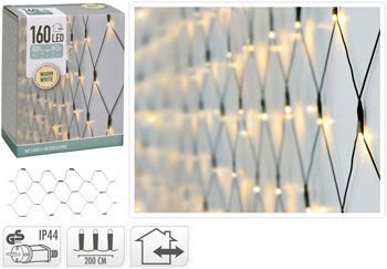 Se Lyskæde Net Med 160 Led Str. 1 X 2 M. ❤ Kæmpe udvalg i HAAHR & CO ❤ Hurtig levering: 1 - 2 Hverdage samt billig fragt - Varenummer: BAR-619359 og barcode / Ean: '8719202259209 på lager - Udsalg på Home Barindretning Lamper Spar op til 66% - Over 785 kendte brands på udsalg