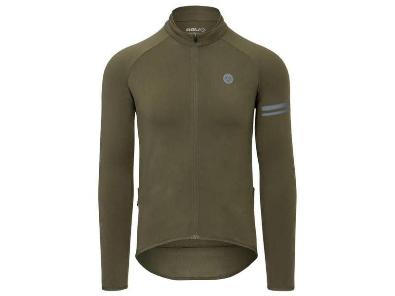 Se AGU Thermo Jersey Essential - Cykeltrøje - L/Æ - Army grøn - Str. L ❤ Stort online udvalg i AGU ❤ Hurtig levering: 1 - 2 Hverdage samt billig fragt ❤ Varenummer: CKP-8720866063538 og barcode / Ean: på lager - Udsalg på Cykeltrøjer Spar op til 61% - Over 785 kendte brands på udsalg