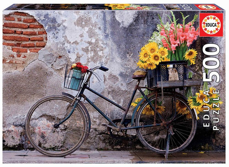 Se Educa Puslespil 500 Cykel og Blomster ❤ Stort online udvalg i Educa Puzzle ❤ Hurtig levering: 1 - 2 Hverdage samt billig fragt ❤ Varenummer: BGH-42159471853820 og barcode / Ean: &