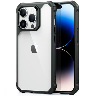 Se iPhone 14 Pro - ESR Air Armor Hybrid cover - Clear/Sort ❤ Stort online udvalg i Hurtel ❤ Hurtig levering: 1 - 2 Hverdage samt billig fragt - Varenummer: CPD-HT11120324 og barcode / Ean: '4894240161500 på lager - Udsalg på Mobil tilbehør Spar op til 62% - Over 412 kendte brands på udsalg