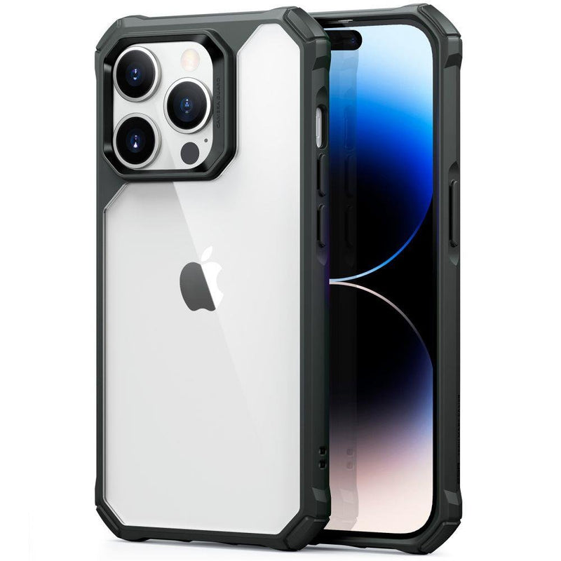 Se iPhone 14 Pro - ESR Air Armor Hybrid cover - Clear/Sort ❤ Stort online udvalg i Hurtel ❤ Hurtig levering: 1 - 2 Hverdage samt billig fragt - Varenummer: CPD-HT11120324 og barcode / Ean: &